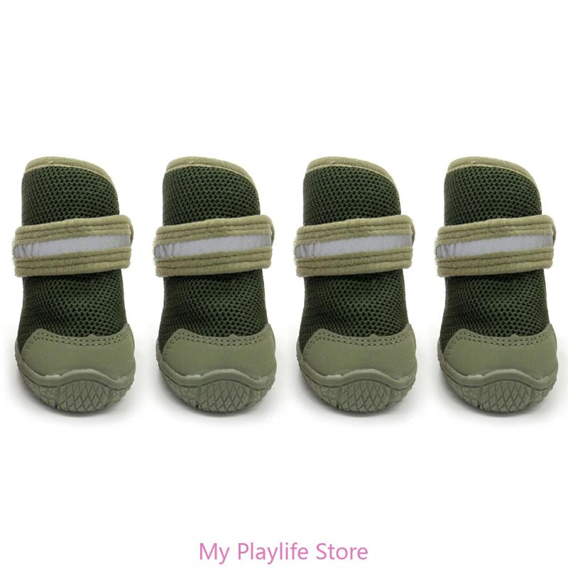 Breathable Pet Dog Shoes Casual Walking Booties Durable Footwear for Small Dogs Kitten Outdoor Dogs Protect Booties