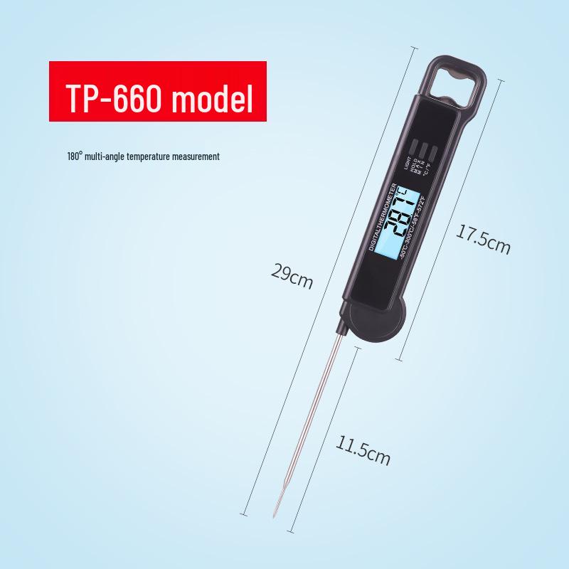 Baking & Cooking Thermometer: Industrial-Grade for Food, Water, Oil, Milk & More