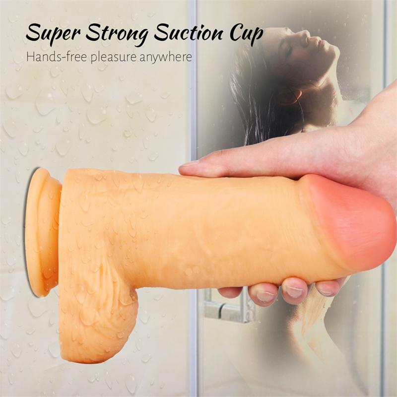 Oversized Rough Female Dildo Masturbator Dildo Adult Sex Toys