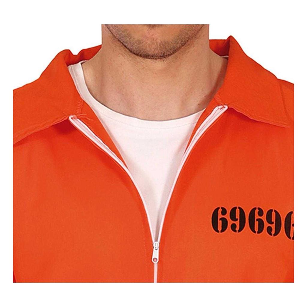 Fiestas Guirca Mens Convict Costume