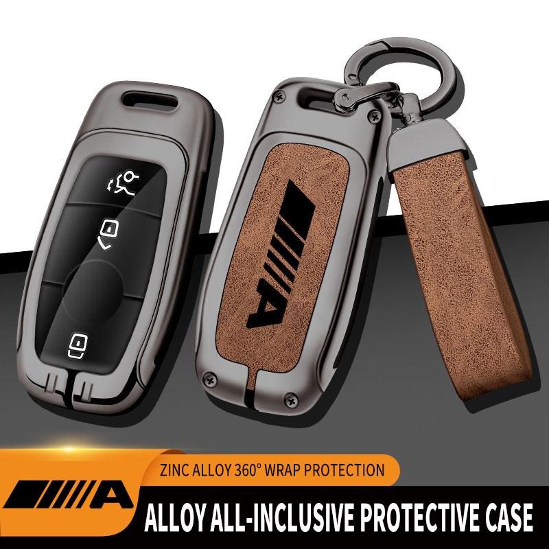 HCDS2 Zinc Alloy Car Key Cover for Mercedes-Benz A-Class Remote Control Cover Mercedes-Benz A180 A200 Key Cover Accessories