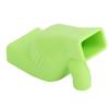 Silicone Faucet Extender Spout Extender for Sink Faucets Hand Washing for Kids (Green)