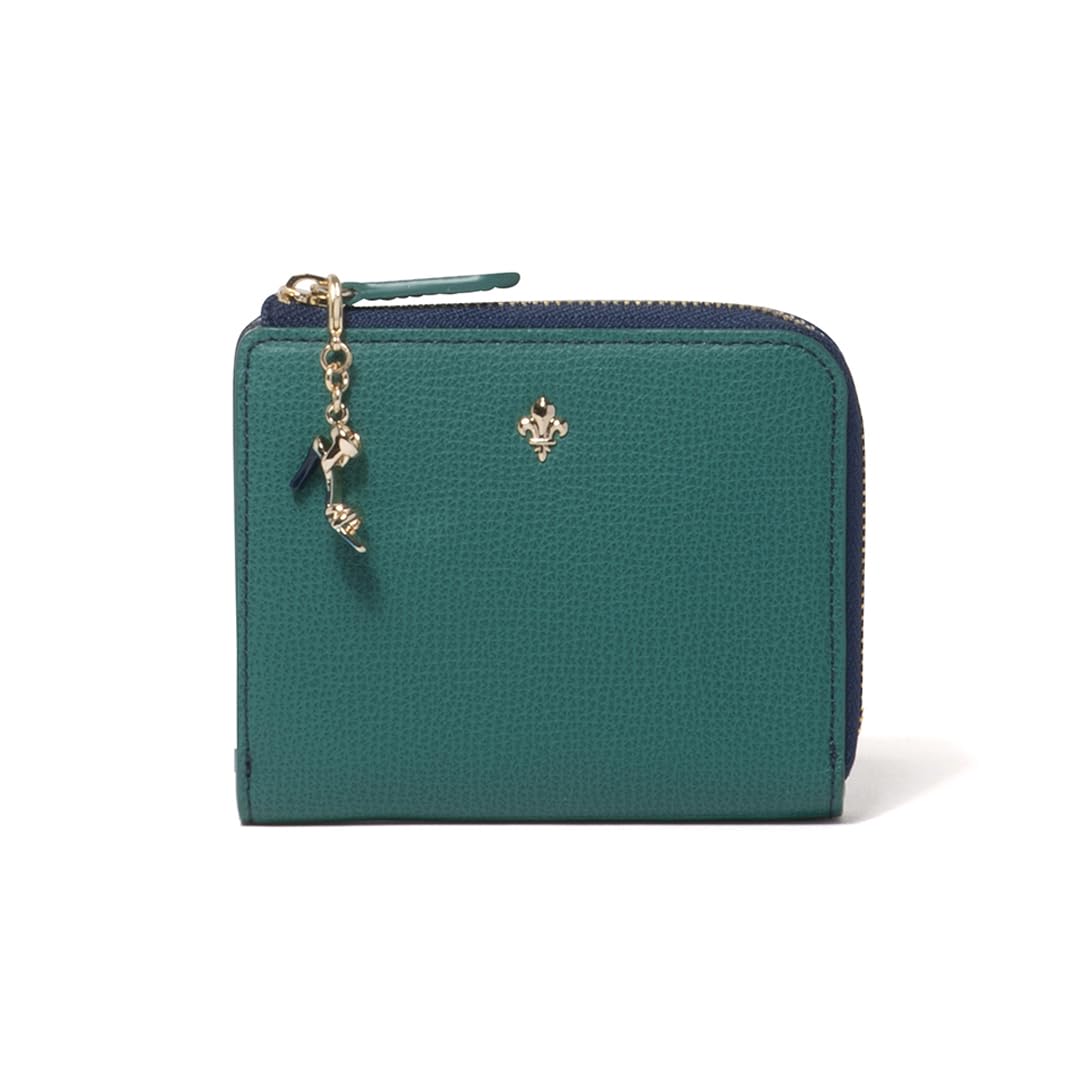 

Patrick Cox PXLWEES1 Зеленый складной кошелек с цветными сандалиями, простая итальянская кожа