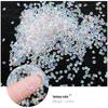 Nail Art Micro-Diamond Jewelry: Super Flash Pointy Crystal Sand Miniestones