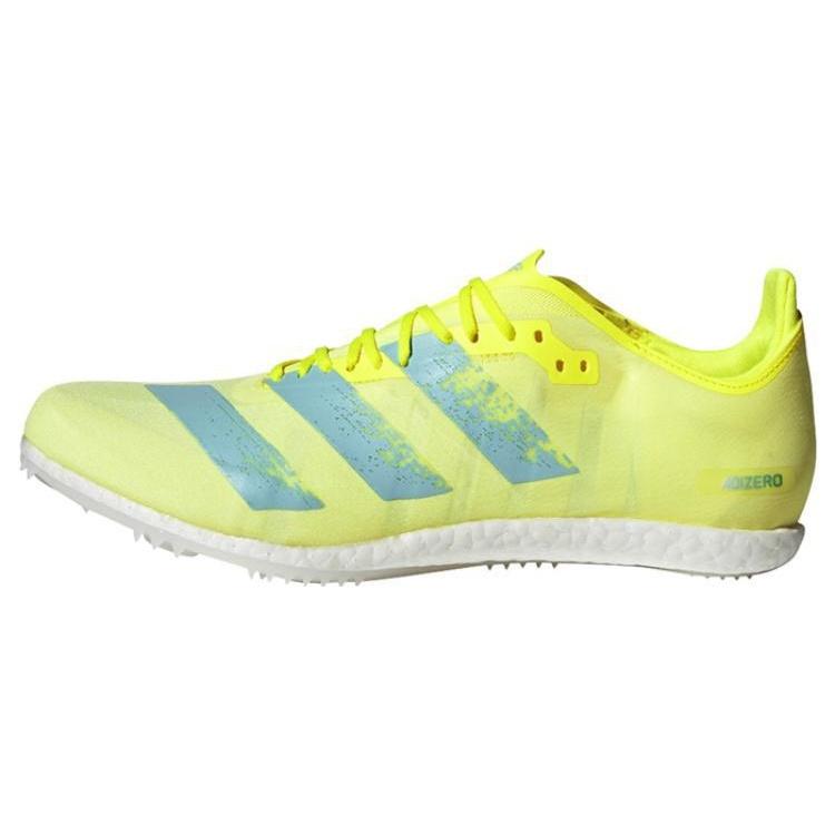 adidas Adizero Avanti Track Field Shoes  Yellow Aqua  Men s FW2246 EU 46