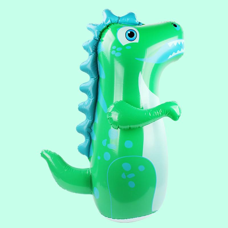 95cm Dinosaur Inflatable Tumbler Thickened Pvc Multifunctional Stage Props Cartoon Animal Toys For