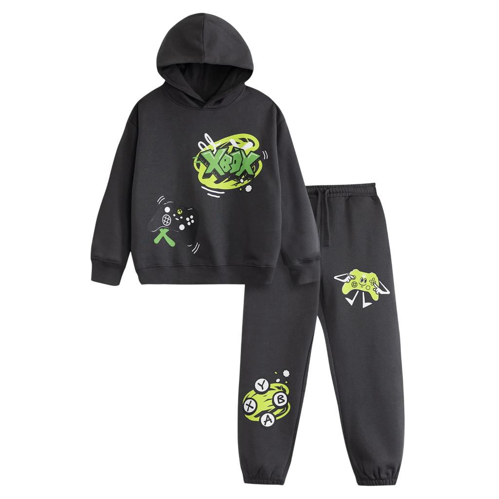 Xbox Boys Logo Hoodie And Joggers Set