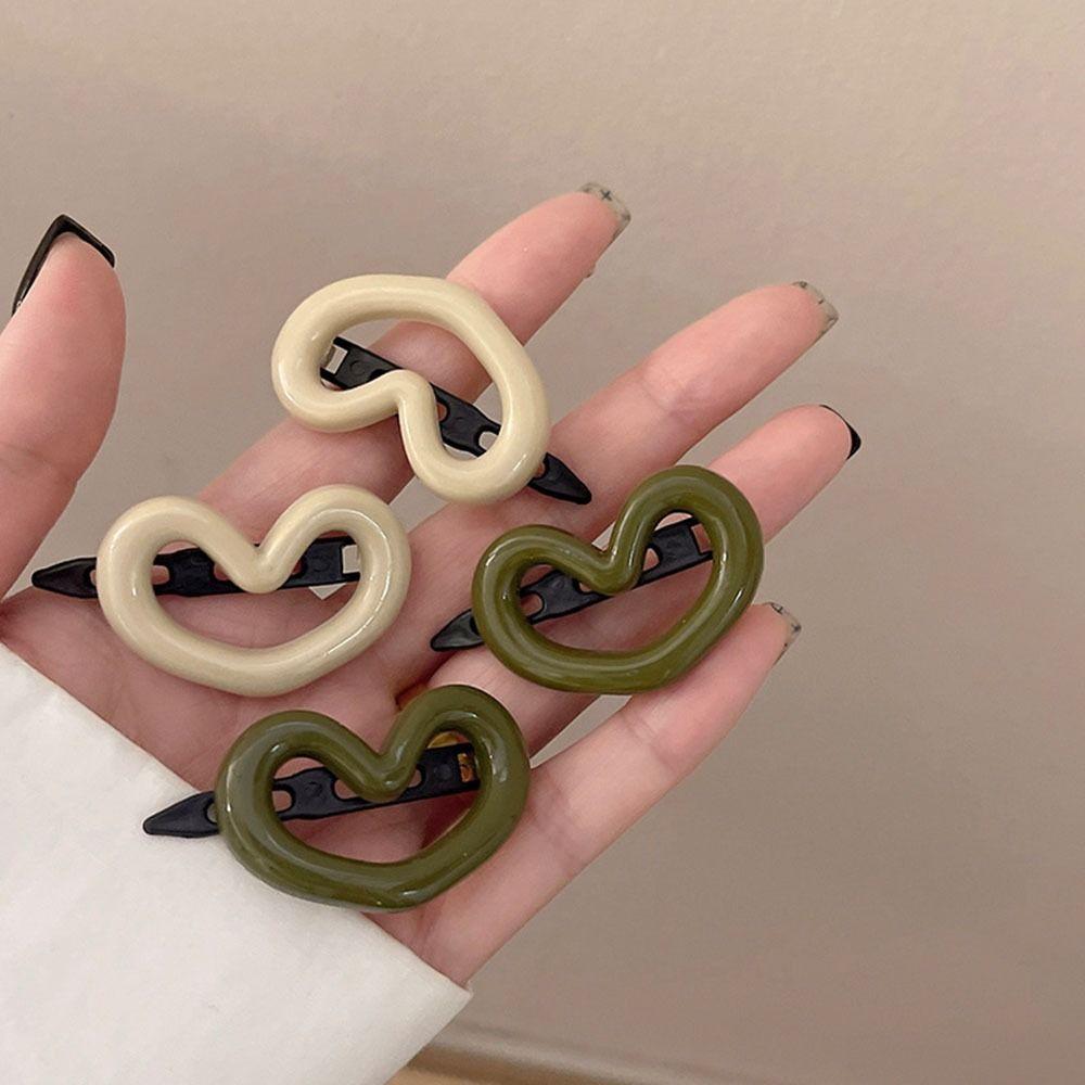Headdress For Women Hair Accessories Love Heart Hair Clip Korean Style Hairpin Y2K Hair Barrettes