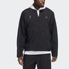 Adidas Slim Fit Sports Jacket Men Jackets Black GJ5100