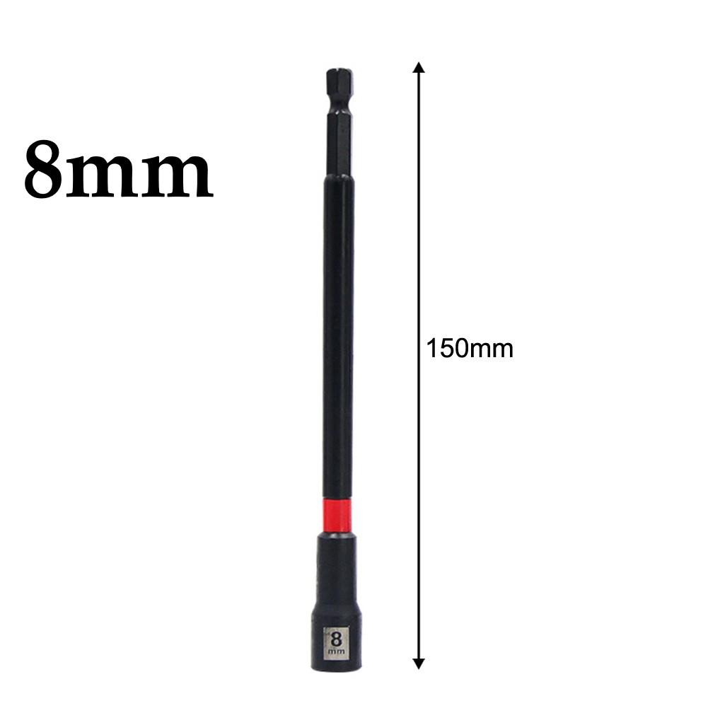 150mm Length Magnetic Long Nut Drivers Set of 5 for Various DIY Tasks