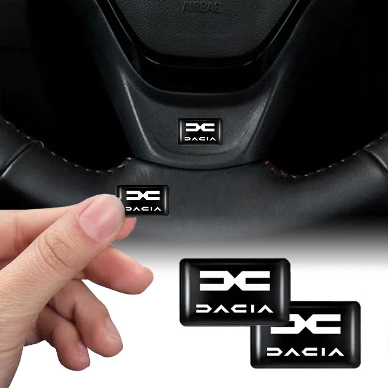 10 Piezas Accesorios Interiores de Coche Pegatinas para Botones Elevadores de Puertas y Ventanas Para Nuevo Dacia Duster Logan Sandero Jogger Spring Stepway