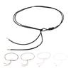 Imitation Leather Women Belt Versatile Solid Color Knotted Design Adjustable Waist Belt Shirt Dress Tops Accessories