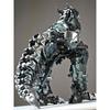 Steel cable deformation toy model Tyrannosaurus rex mechanical dinosaur army figure boy gift King Kong