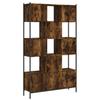 Bookshelf Smoked Oak 102x28x172 cm Engineered Wood