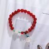 Agate Bracelet Crystal Beaded Bracelet.fashion Women Daily Jewelry Gift