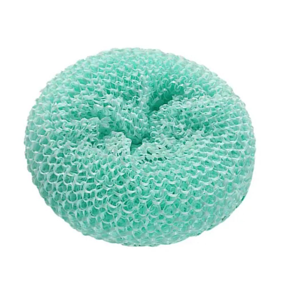 

No Hurt Cleaning Ball Microfiber Scrub Sponges Cleaning Brush Wash Loofah Sponge Oven синий