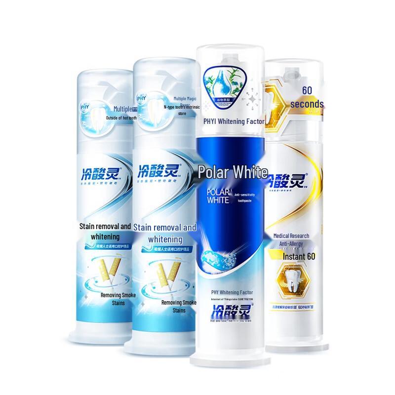 

Leng Suan Ling Pump Toothpaste Set (4-Pack)