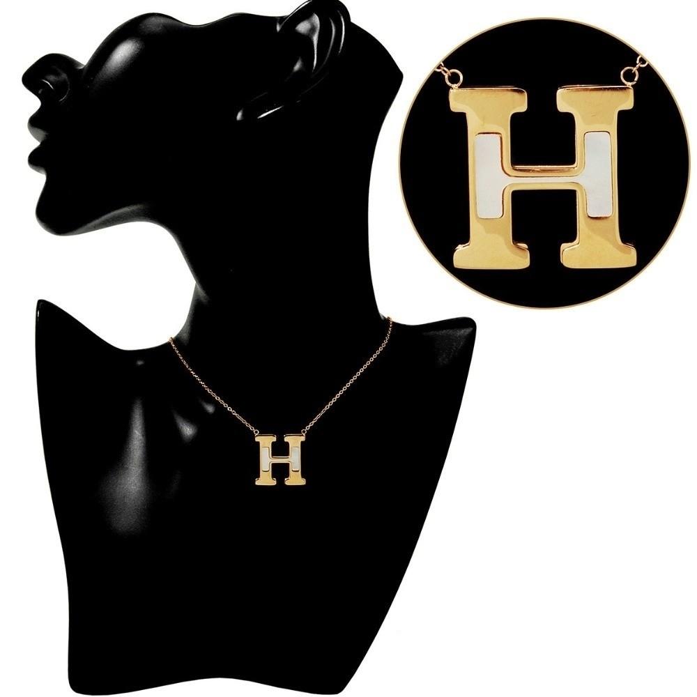 Letter A to Z English Letter Necklace English Letter Letter DIY Choker Unisex