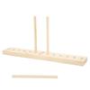 Wooden Bow Maker with   Scale Design for Ribbon Crafts
