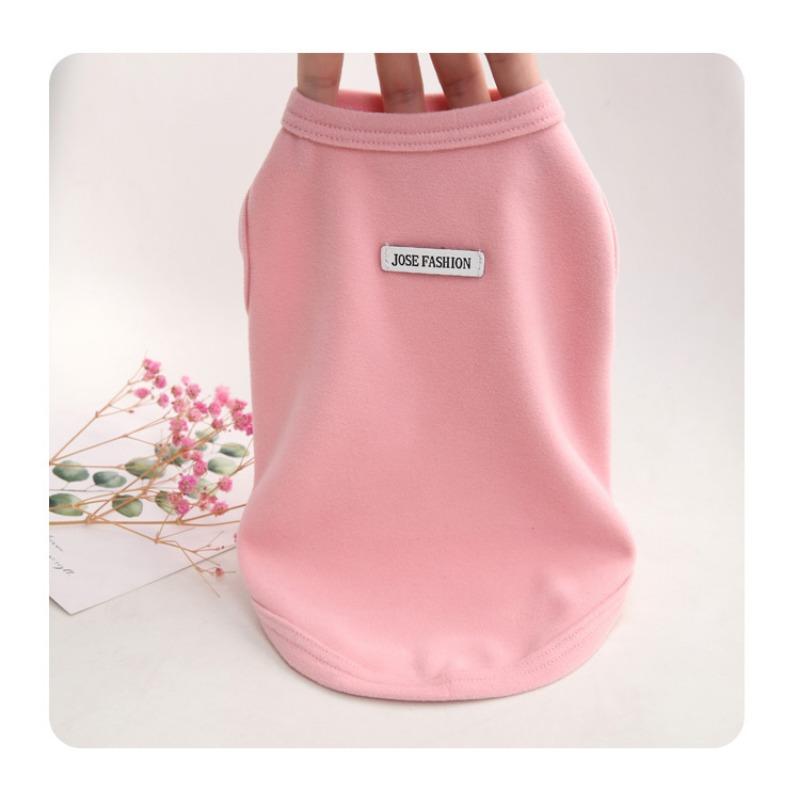 Autumn Fleece Dog Teddy Bichon Cat Vest Pomeranian Schnauzer Poodle Small Dog Pet Dog Clothes