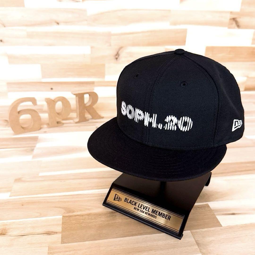 

[USED] Rare/Discontinued New Era x SOF 20th Anniversary Logo Limited Edition Collaboration Cap Black x White