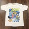 Retro Cartoon White Cotton Tee All Size T-Shirt TRENDING Unisex T-Shirt