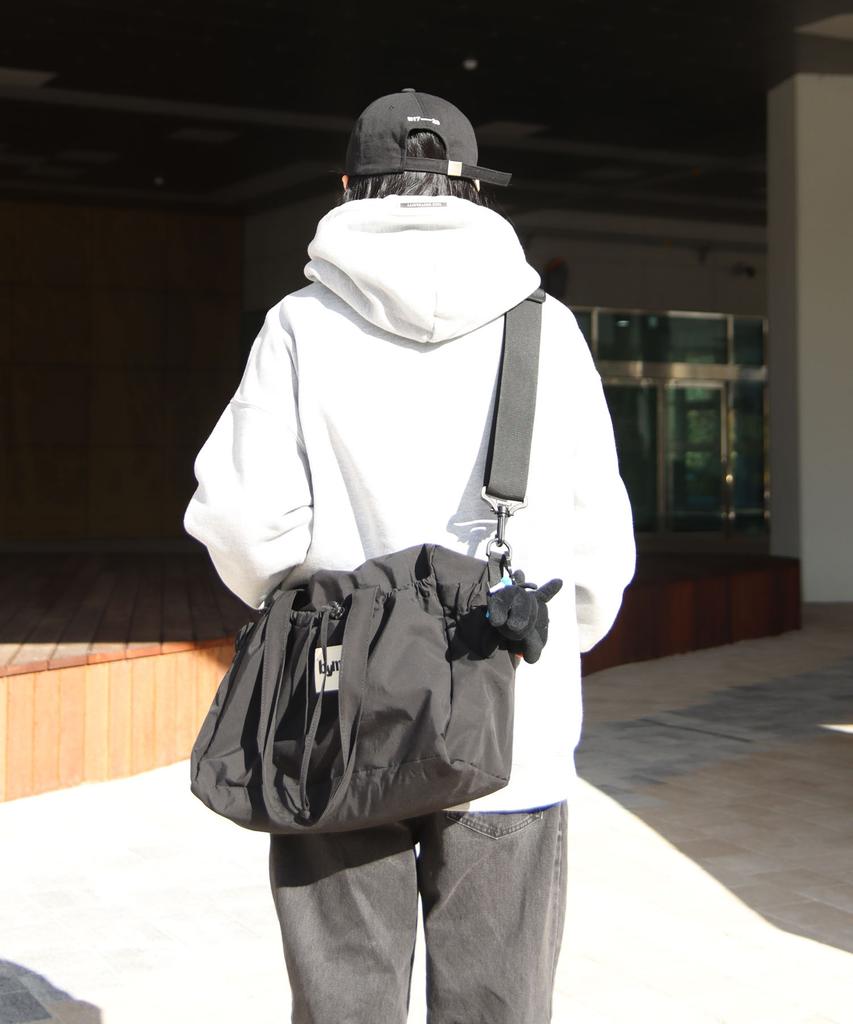 Bymoss Big String Pocket Shoulder & Crossbody Bag
