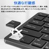 [Multi-Pairing, 4 Devices] Wireless BluetoothUSB Keyboard, Tenkeyless, Compact, Ultra-Slim, Rechargeable Type-C Keyboard with US Layout, Pantograph,