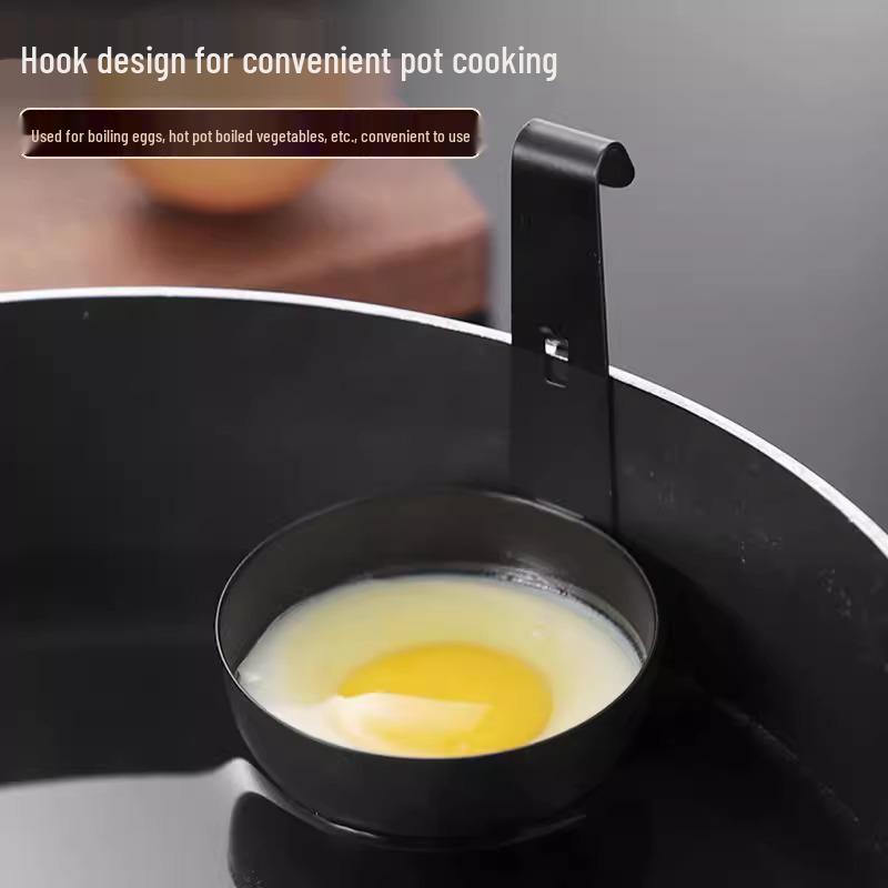 Newcomer Discount: Hang-on-Ear Poached Egg Mold - Quick Steam and Soft-Boil Tool