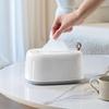 Cream Style Desktop Spring Tissue Box (Set of 2)