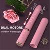 Dual Motor Realistic Thrusting Dildo Vibrator With Heating,10 Mode Sex Toys  Vibrator Clitoral Stimulator For Anal Stimulation