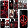 Cover for Xiaomi Poco C85 C71 C65 C61 X7 X6 X5 M6 M8 F6 F7 F8 Ultra Pro C75 Protective Phone Case Deadpool Poster Marvel