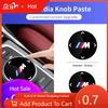 Car Sticker 2025 Hot Car Multimedia Knob Button Cover Rotary Sticker Cars Accessories For BMW Performance E46 E90 G11 F10 F30 G0