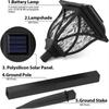 2Pack Solar Yard Lights Bright Lawn Lights Outdoor Waterproof Led Solar Pathway Lights Landscape Path Lights