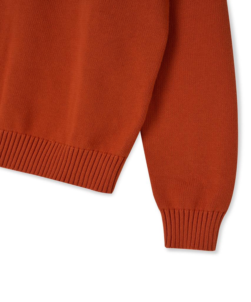 HEAVYI Fisherman Heavy Knit_Orange