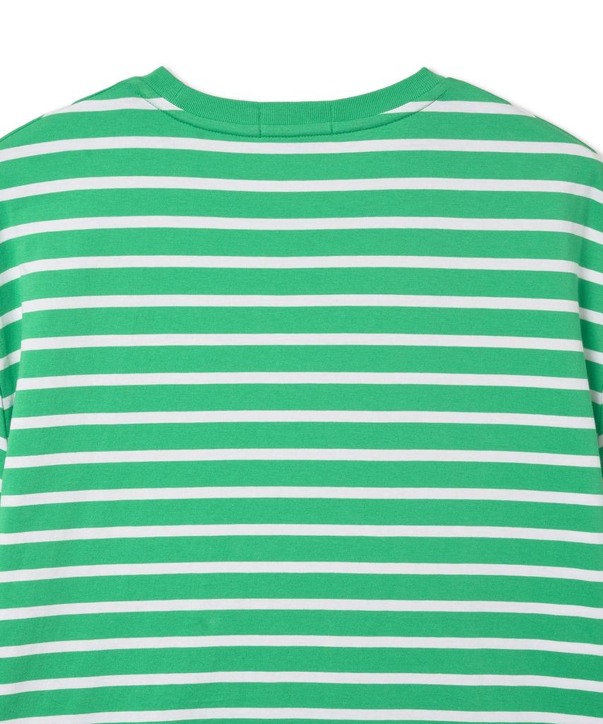 POLO RALPH LAUREN Classic Fit Striped Jersey T-Shirt - Green