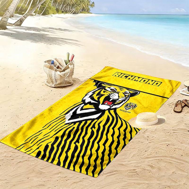 West Coast Pride Print Beach Towel, Large Soft Quick Dry Towel for Beach Camping Swimming