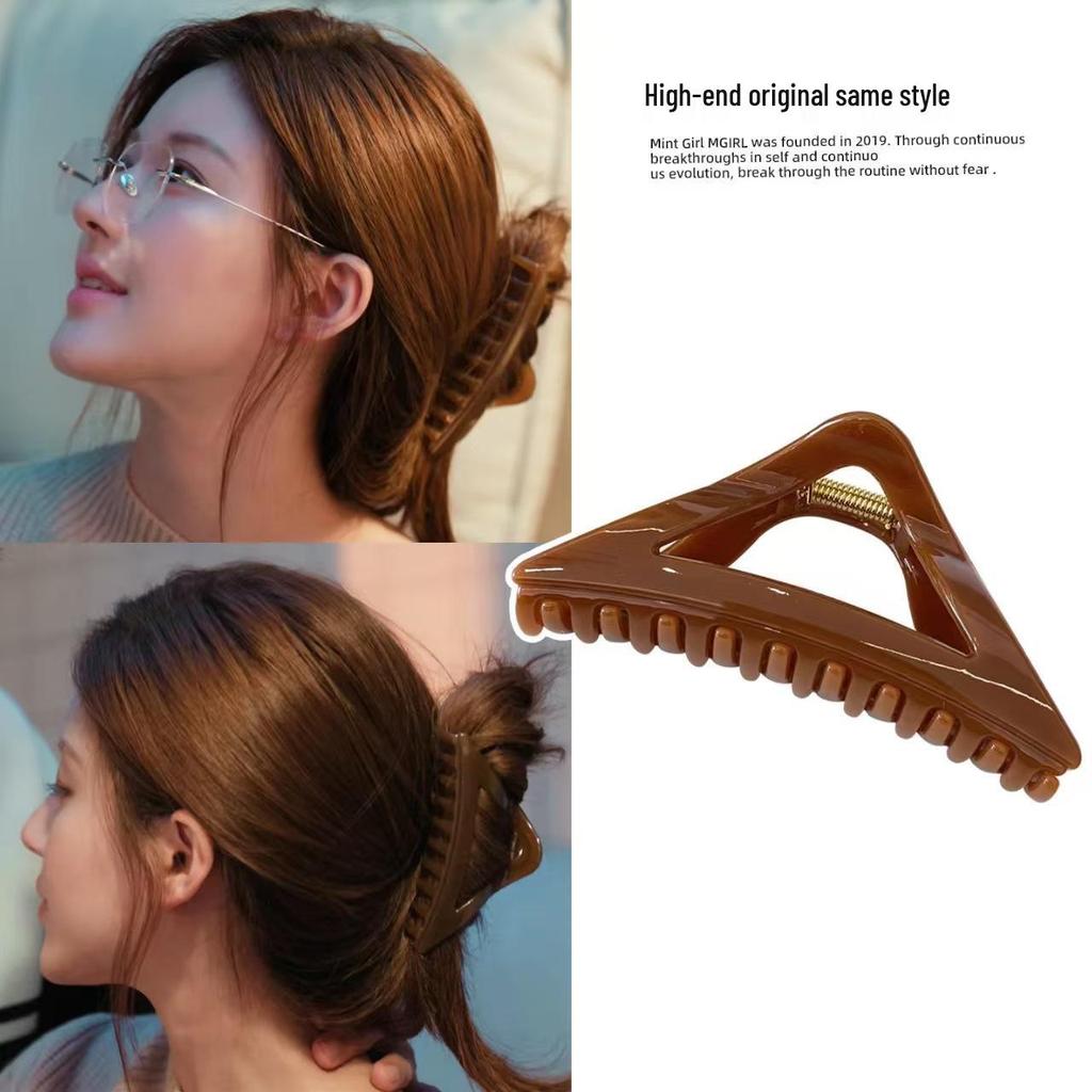 2025 High-Quality Korean Style Updo Hair Clip: Elegant Shark Clip Hair Accessory for Women