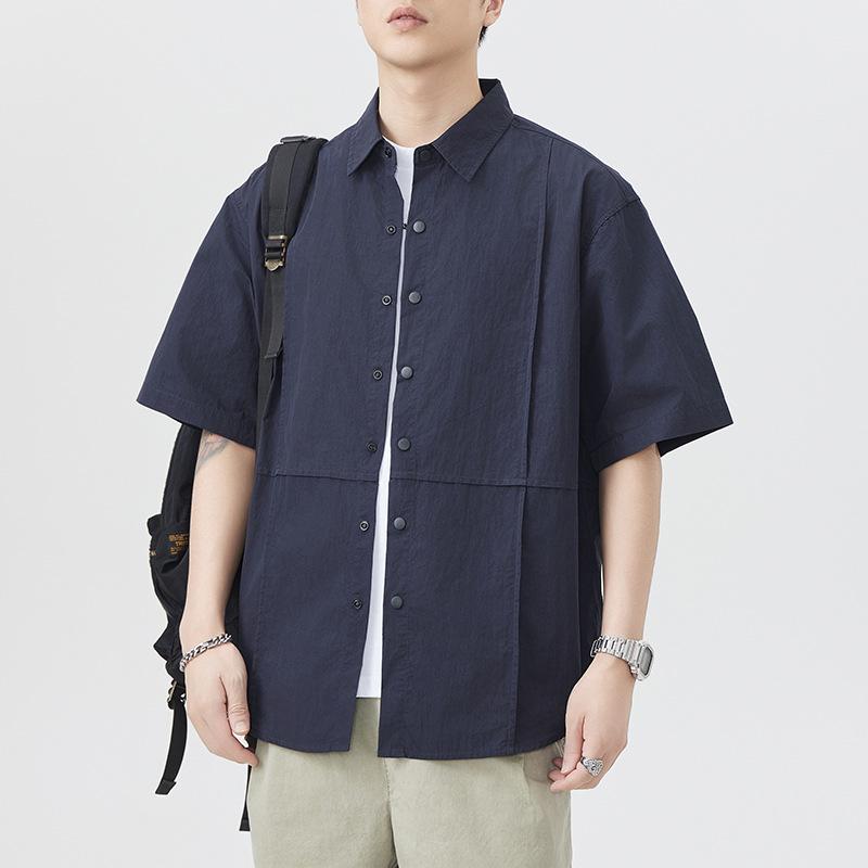 

Горная уличная футболка с коротким рукавом мужская американская трендовая японская ретро свободная футболка с рукавом до локтя 4XL