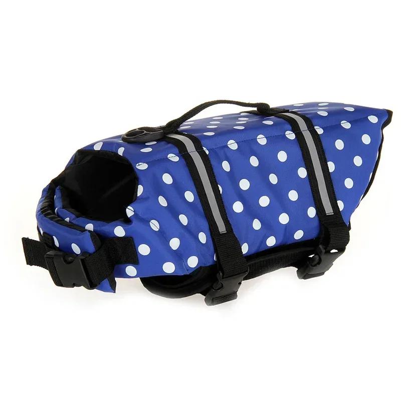 Summer Dog Clothes Life Vest Jacket Reflective Puppy Summer Clothes Swimwear Dogs Life Jacket Safety Swimming Suit Dog Supplies