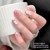 Nail Art Cat's Eye Magnet Tool Hollow Ring-shaped Glass Bead Cat Eye Magnetic Nail Art Effect Magnetic Gel Polish Manicure Tools