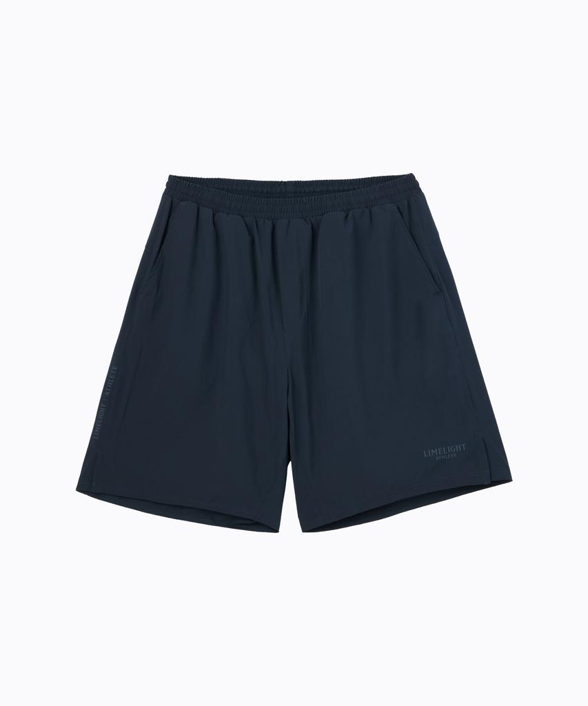 LIMELIGHT APPAREL Athlete Small Logo Liner Shorts (Navy/Navy)