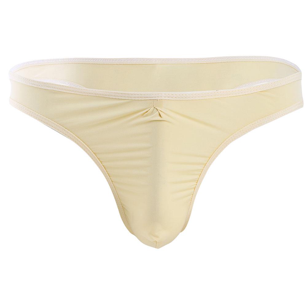 Buy Men's Lingerie Ruched Bikini Briefs Underwear Underpants Bulge with ...