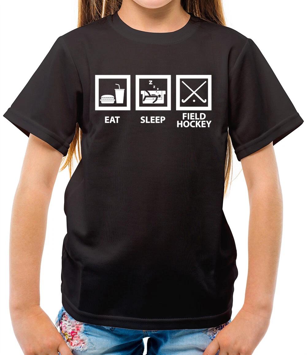 Eat Sleep Field Hockey - Kids T-Shirt - Player - Team - Fan - Sport 140