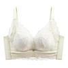 Green lace sexy underwear women's small breasts gather and show large breasts, anti-sagging bra, flat chest bra -