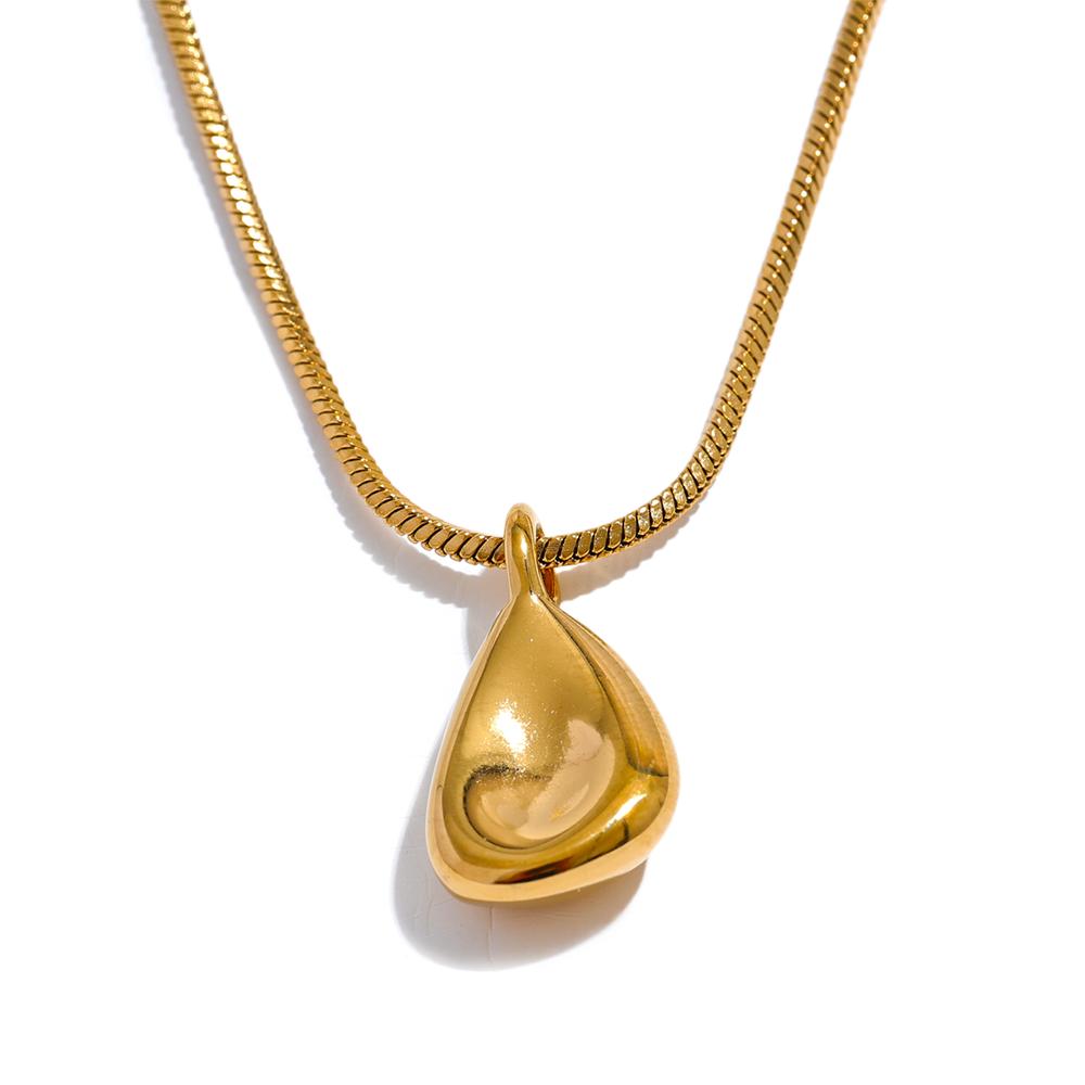 

Yhpup Waterproof 316l Stainless Steel Geometric Pendants for Necklace 18K Gold Plated Minimalist Fashion Unisex Jewelry Bijoux