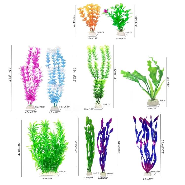 10Pcs Water Tree for FishTank Aquariums Decorations Beautiful Appearance