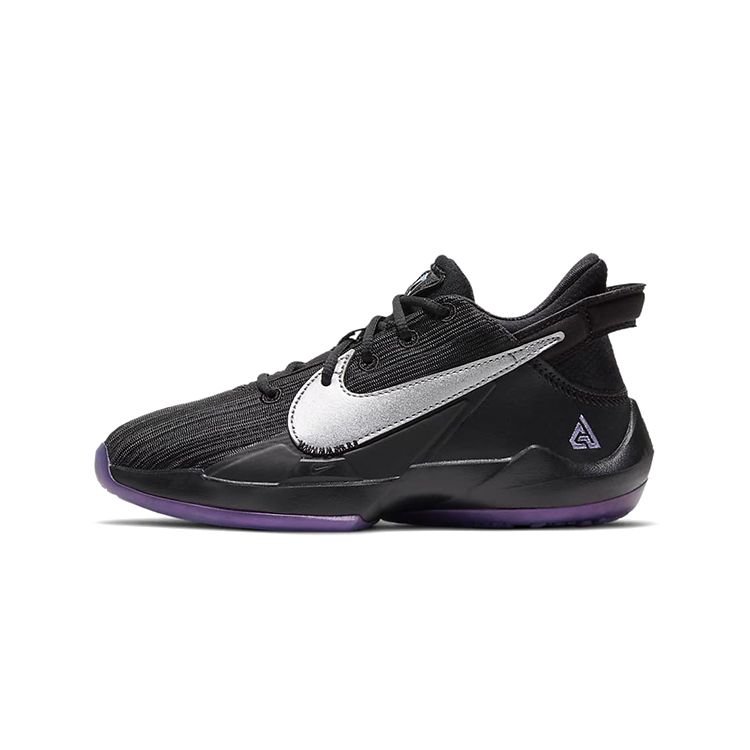 

Детские кроссовки Nike Freak 2 PS Dusty Amethyst Black Ghost Metallic-Silver CN8576-005