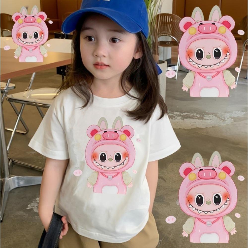 

labubu Tshirt Kids Style Printing cotton 110