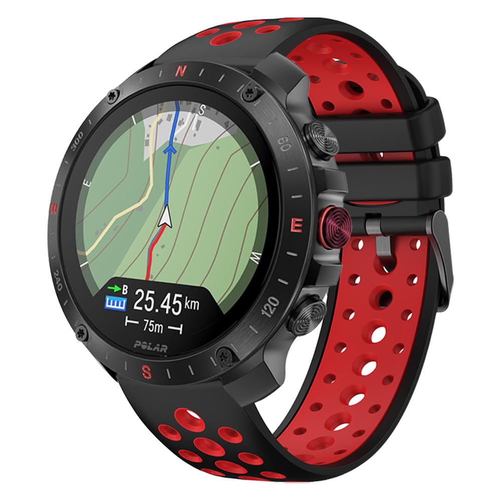 22mm Soft Breathable Sports Silicone Strap For POLAR Grit X2 Pro Titan Watch Band For Polar Vantage V3 M M2 Wristband Bracelet